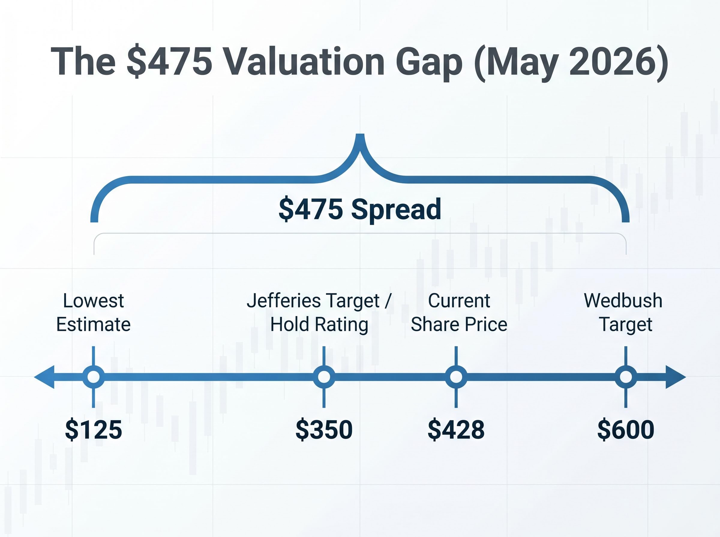 The $475 Valuation Gap Spectrum