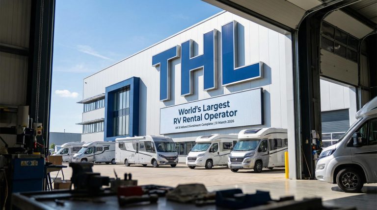 Tourism Holdings Completes UK and Ireland RV Rental Business Exit