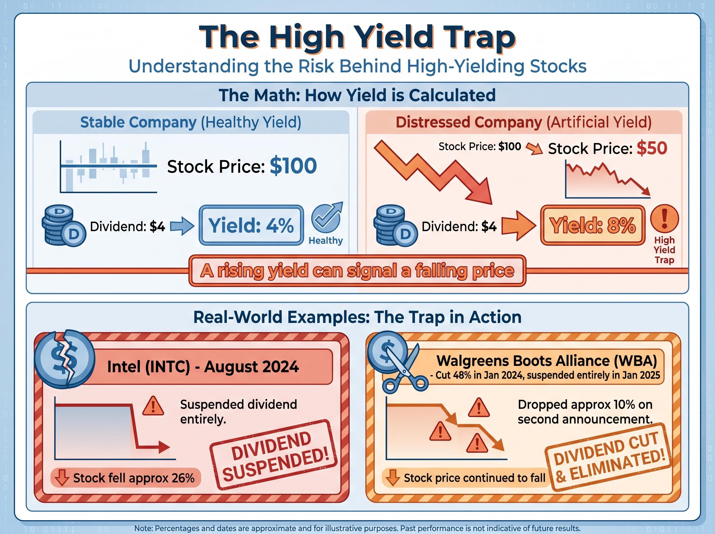 The High Yield Trap: When Falling Prices Inflate Yields