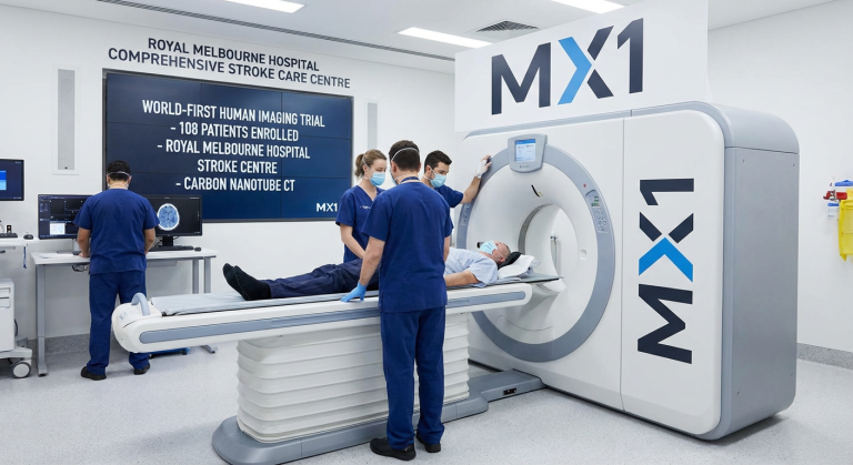 Micro-X Activates First Hospital Site for World-First Carbon Nanotube Stroke CT Trial
