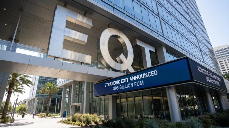 EQT building with announcement