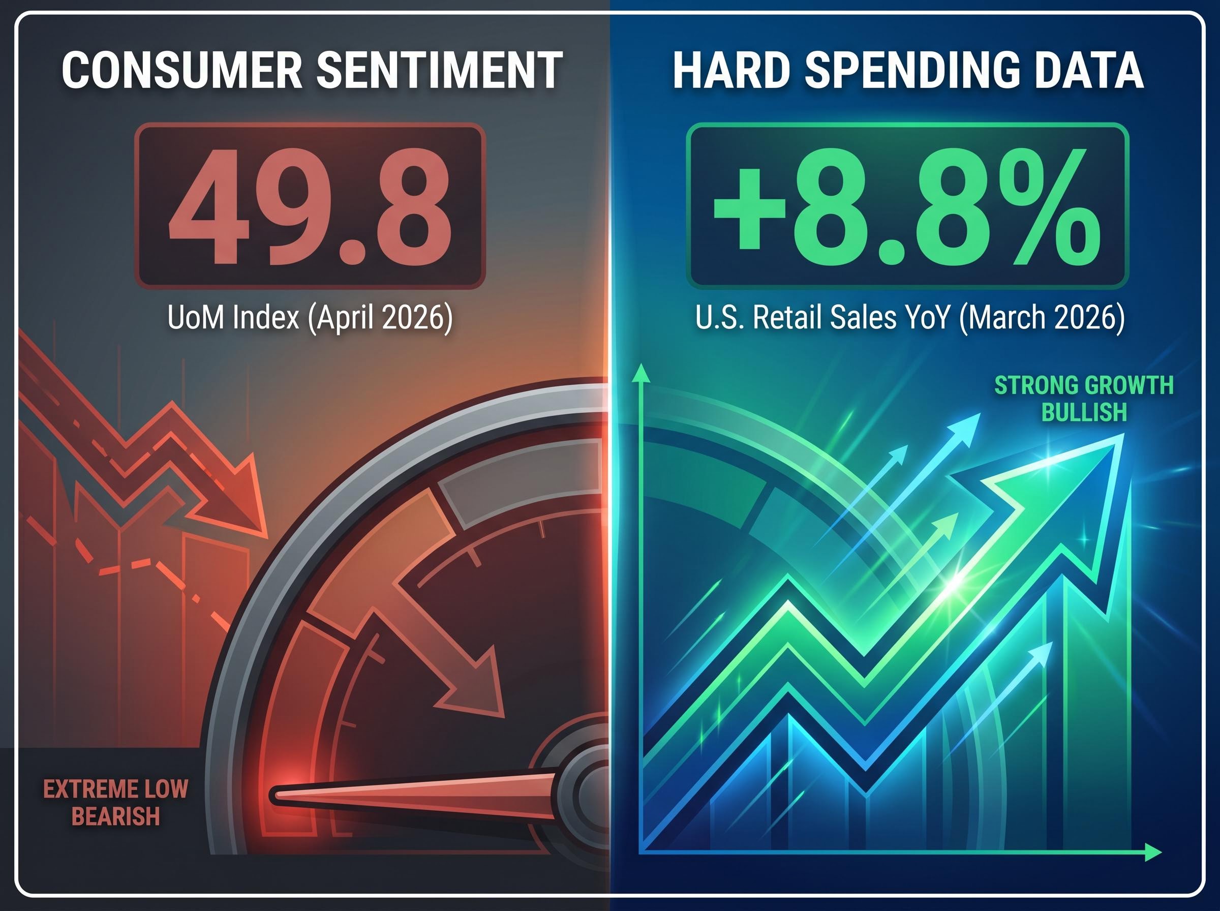 The Q1 2026 Sentiment-Spending Divergence