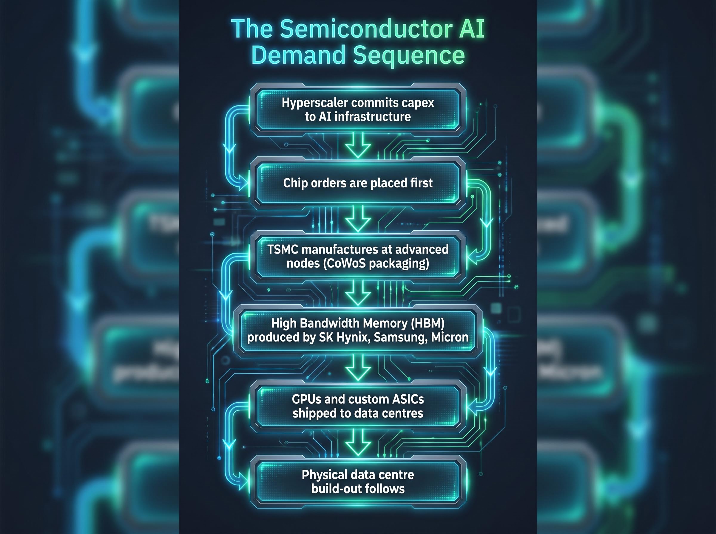 The 6-Step Semiconductor AI Demand Sequence