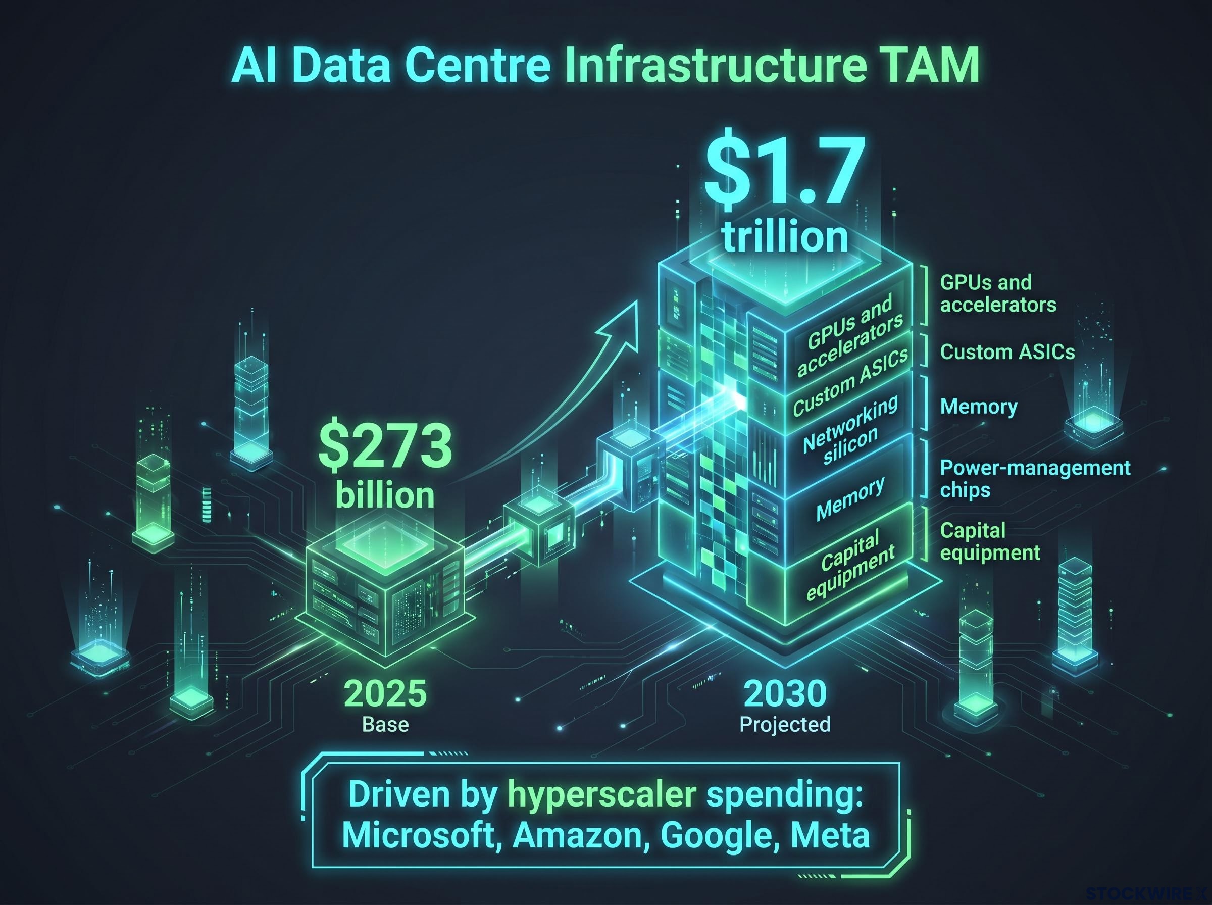 AI Data Centre TAM Expansion 2025-2030