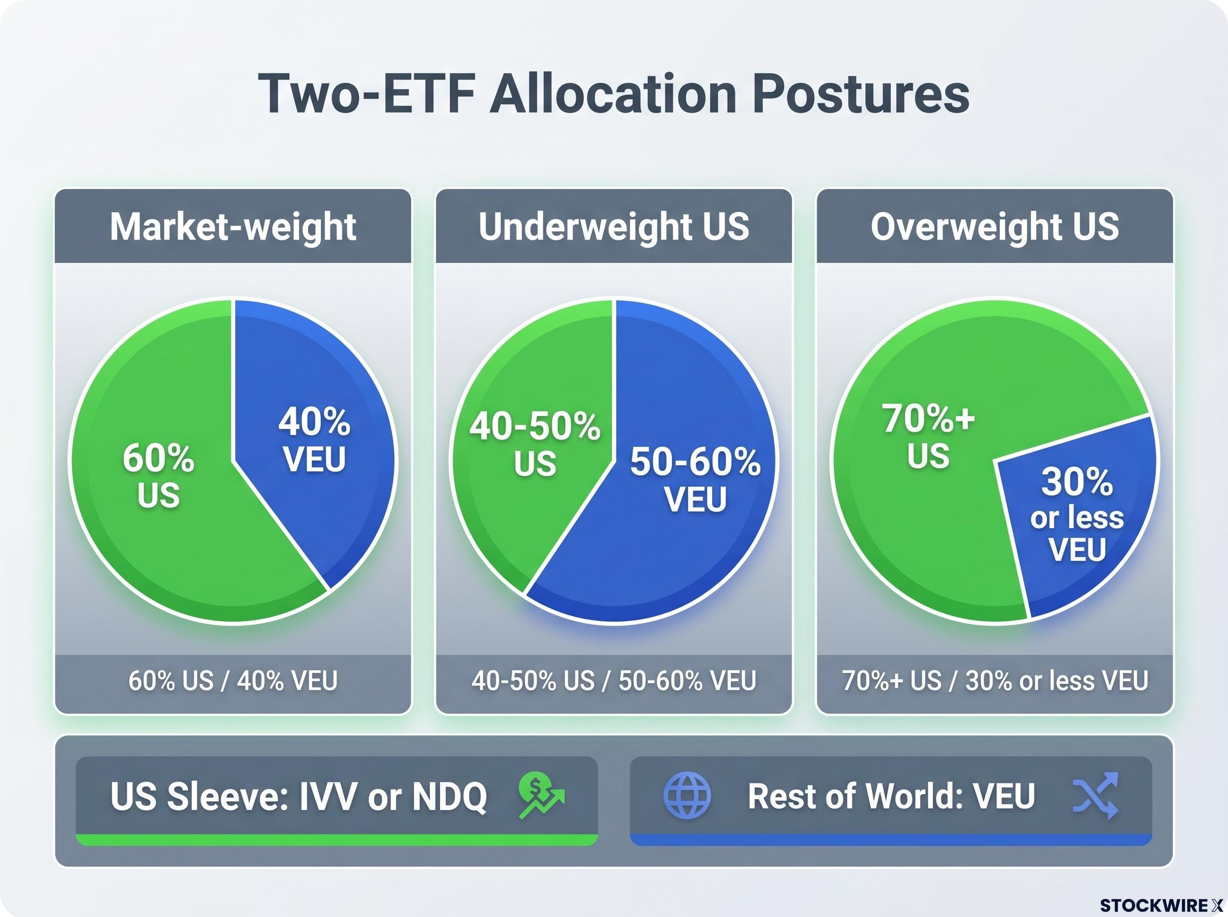Two-ETF Allocation Postures
