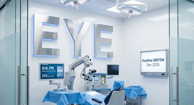 Nova Eye Medical Posts Record $16.7M Revenue with 31% Growth and EBITDA Profit