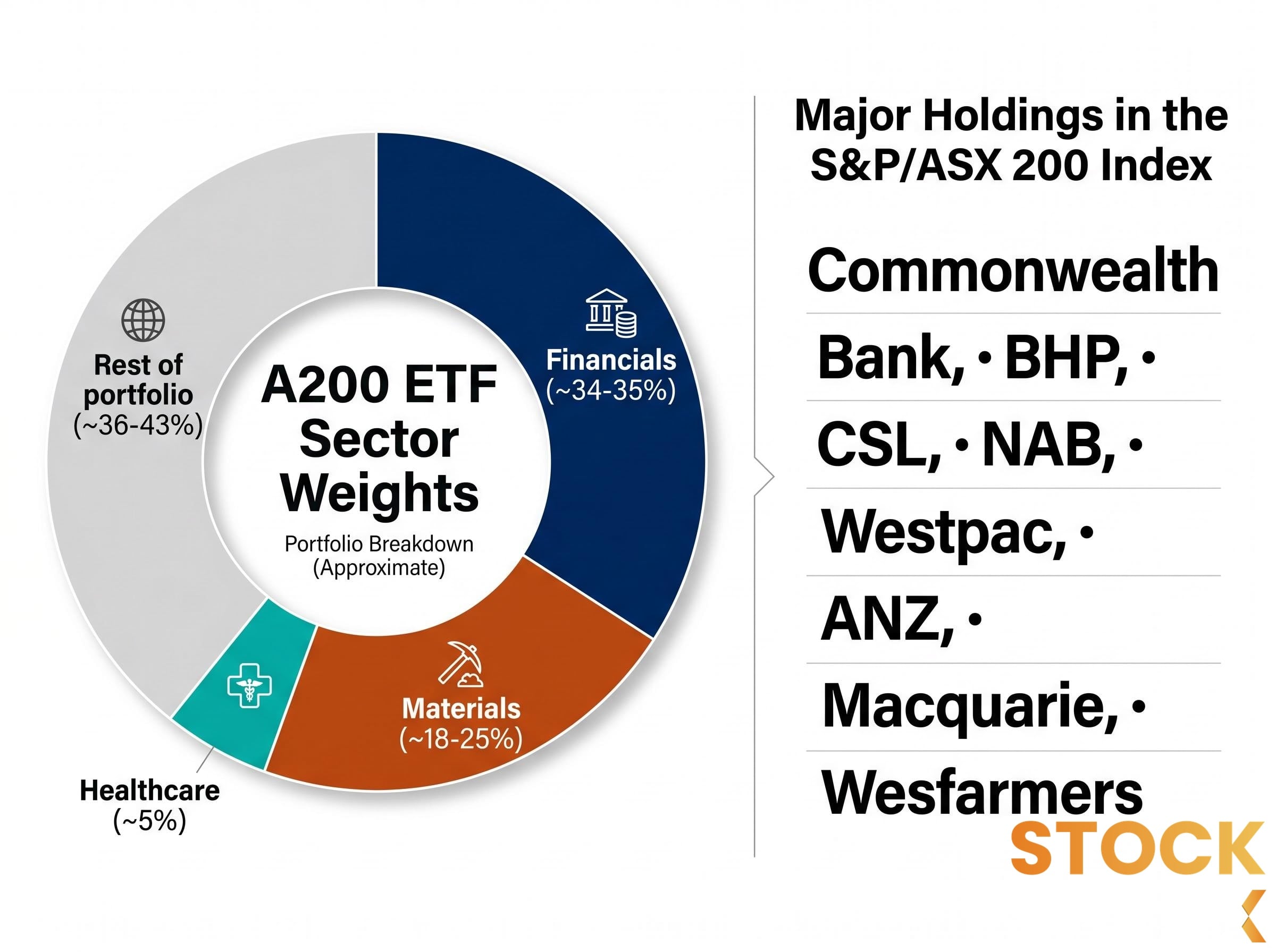 A200 Sector and Holdings Concentration