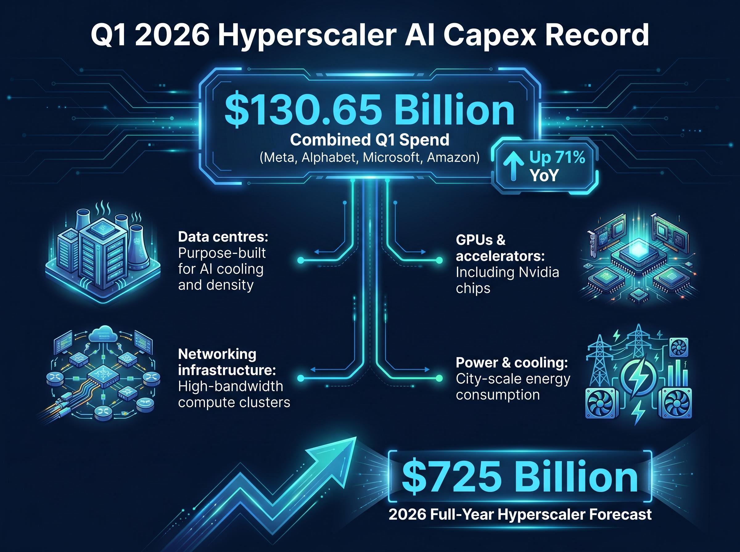 The Architecture of the $130.65 Billion AI Capex Record