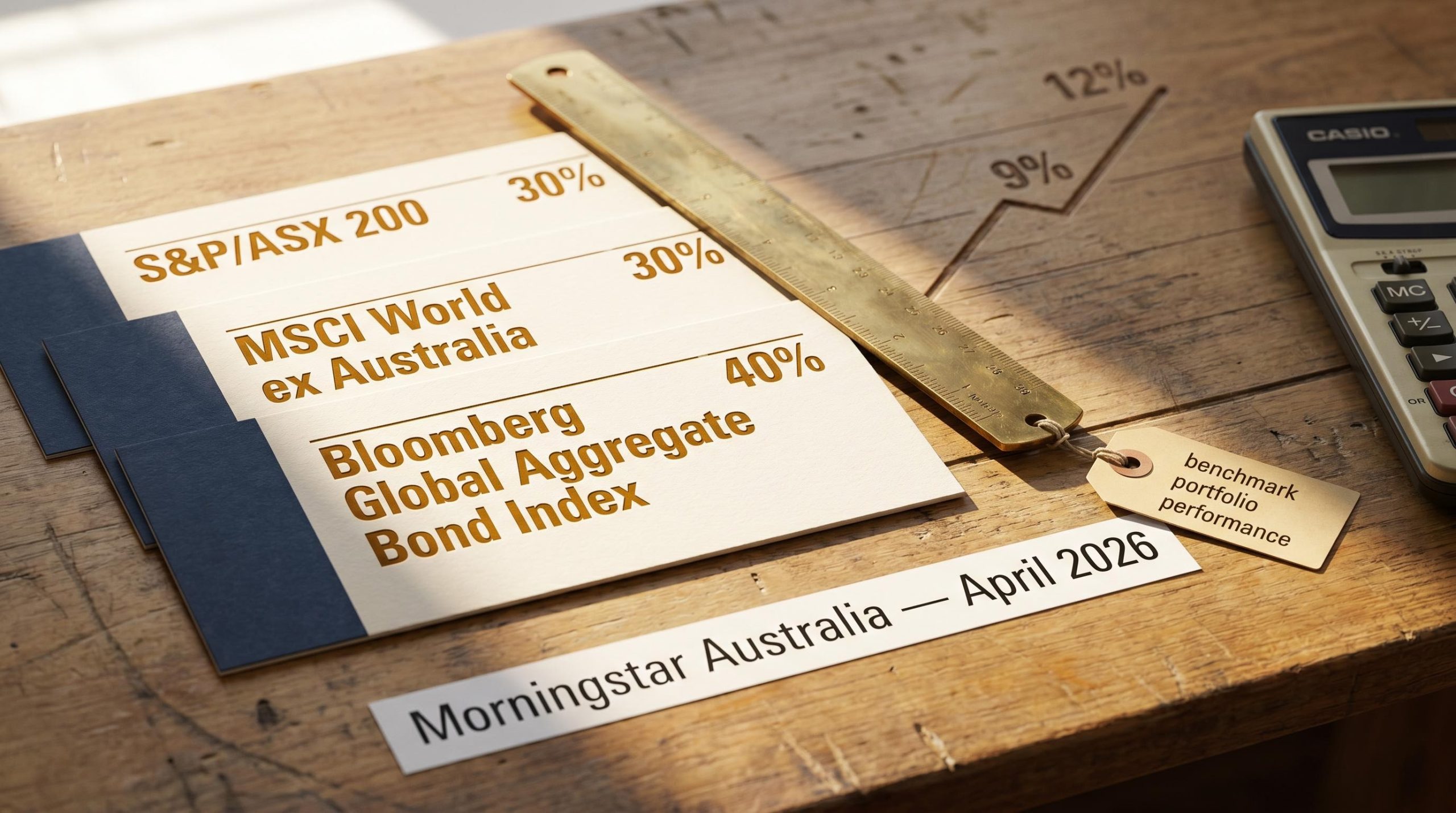 Morningstar Australia index cards showing S