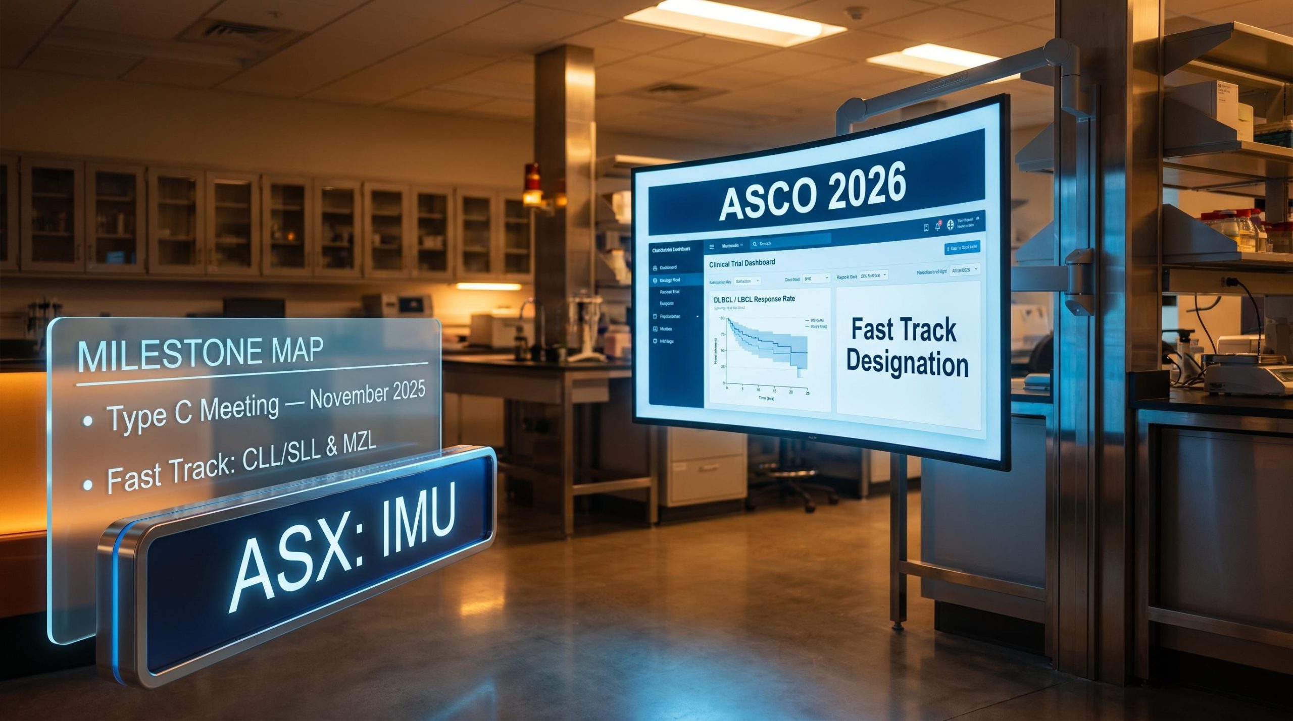 ASX biotech stocks milestone analysis — azer-cel ASCO 2026 oral data and FDA Fast Track designation display
