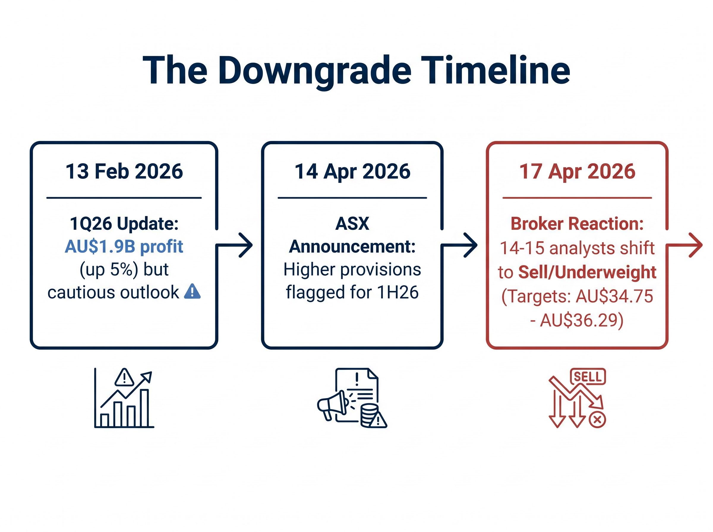 The Westpac Downgrade Timeline
