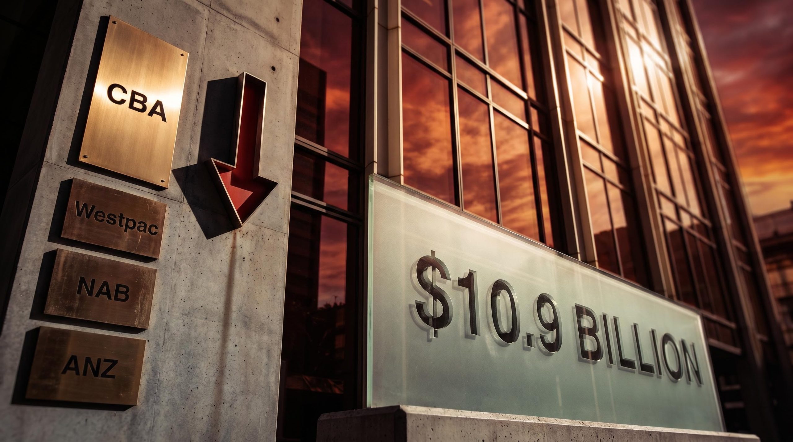 Record $10.9 billion short position against Australia's big four banks signals major institutional bearish conviction