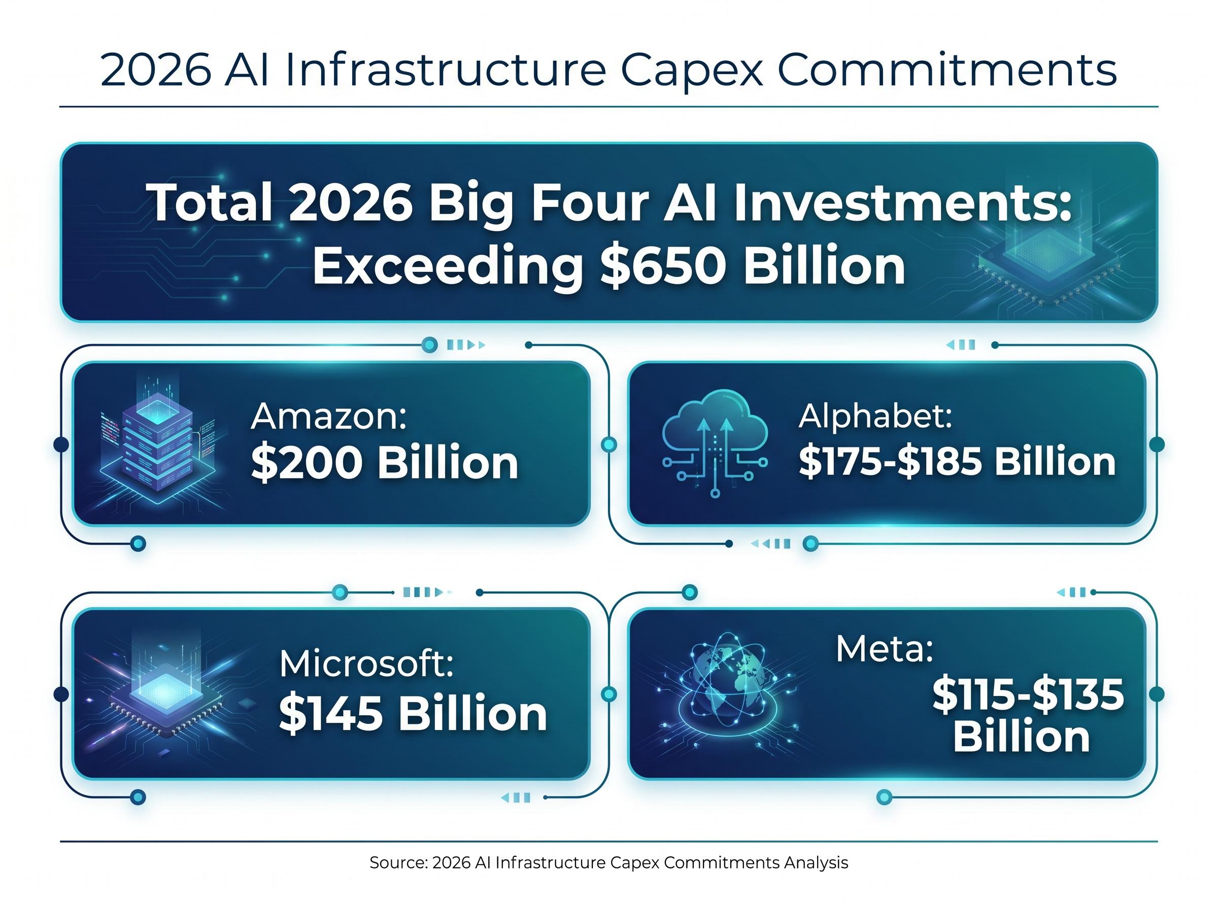 2026 Big Four AI Infrastructure Commitments