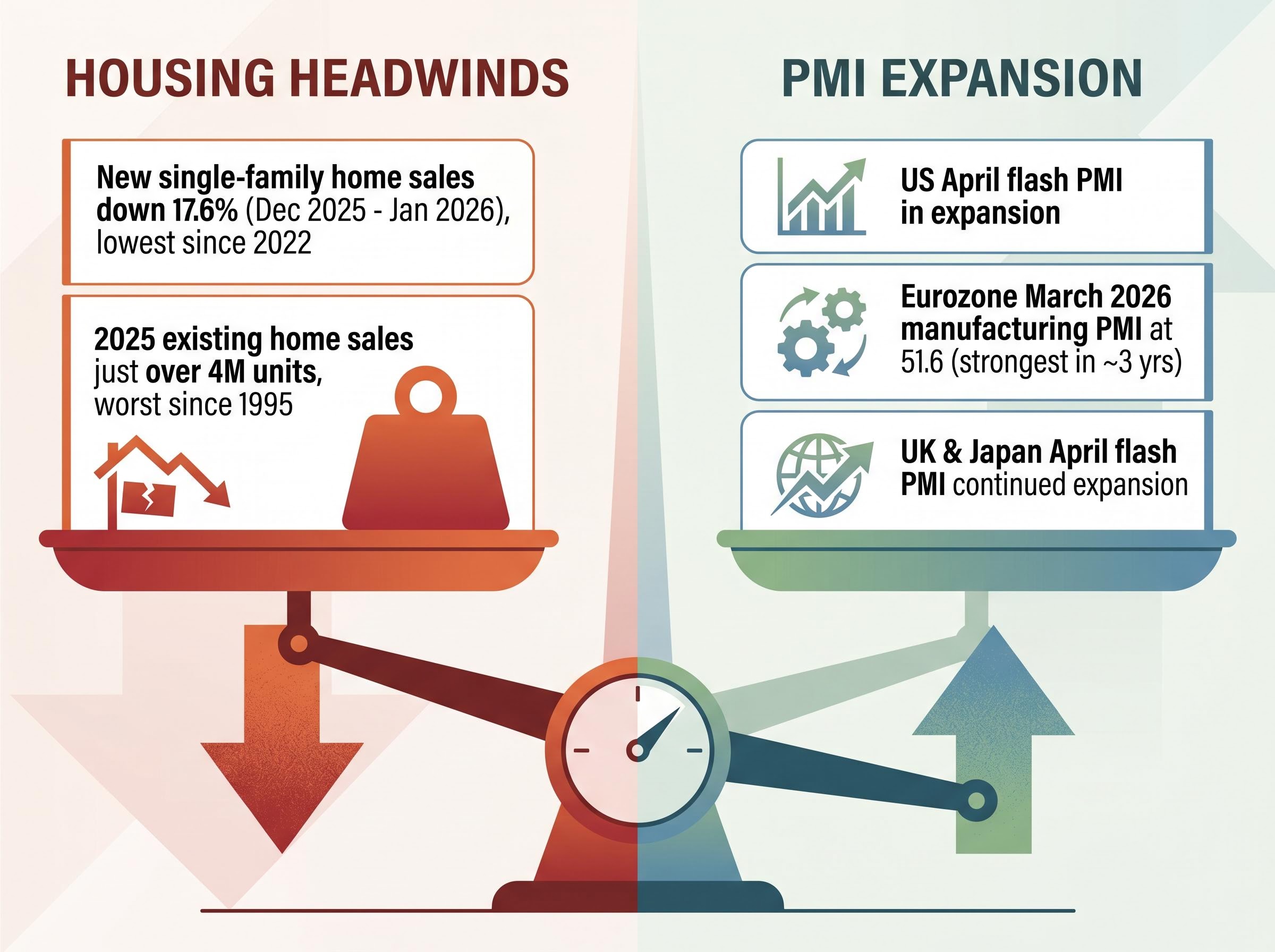 Macro Reality Check: Housing Drag vs Global PMI Expansion