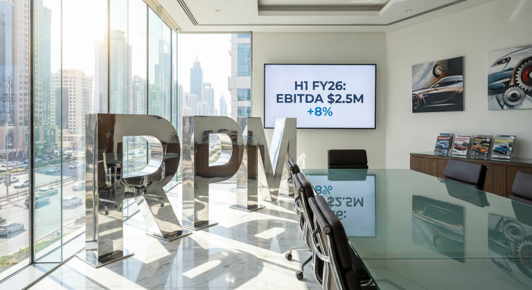 RPM Automotive Lifts EBITDA 8% to $2.5M Despite 11% Revenue Decline to $53.5M
