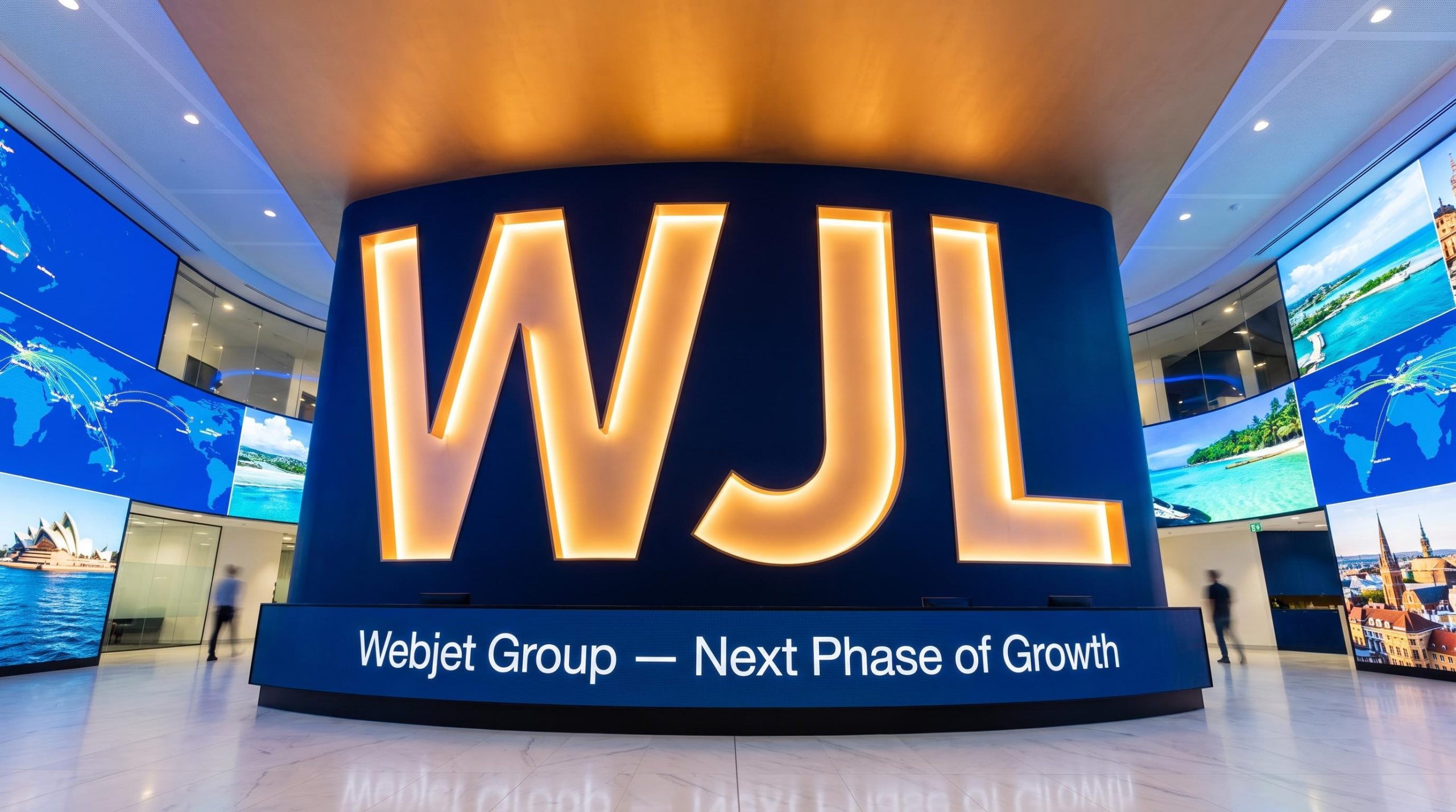 Webjet Group interior signage