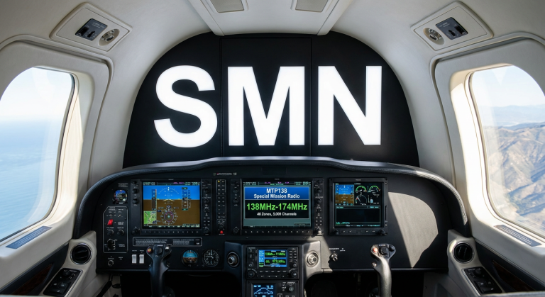 Structural Monitoring Launches MTP138 Tactical Radio for Special Mission Aircraft