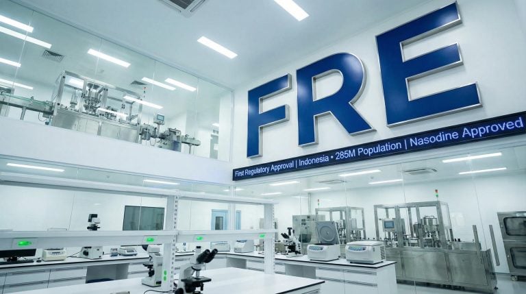 Firebrick Pharma Lands First Nasodine Approval in 285M-Person Indonesian Market