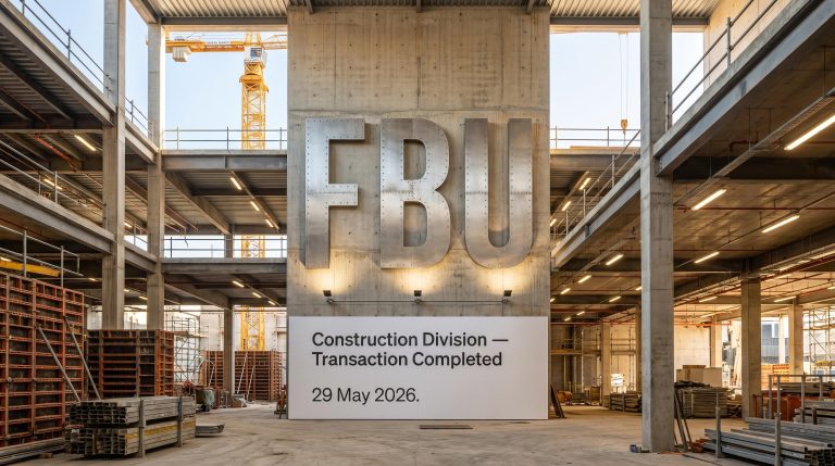 Fletcher Building Completes Construction Sale to Global Giant VINCI