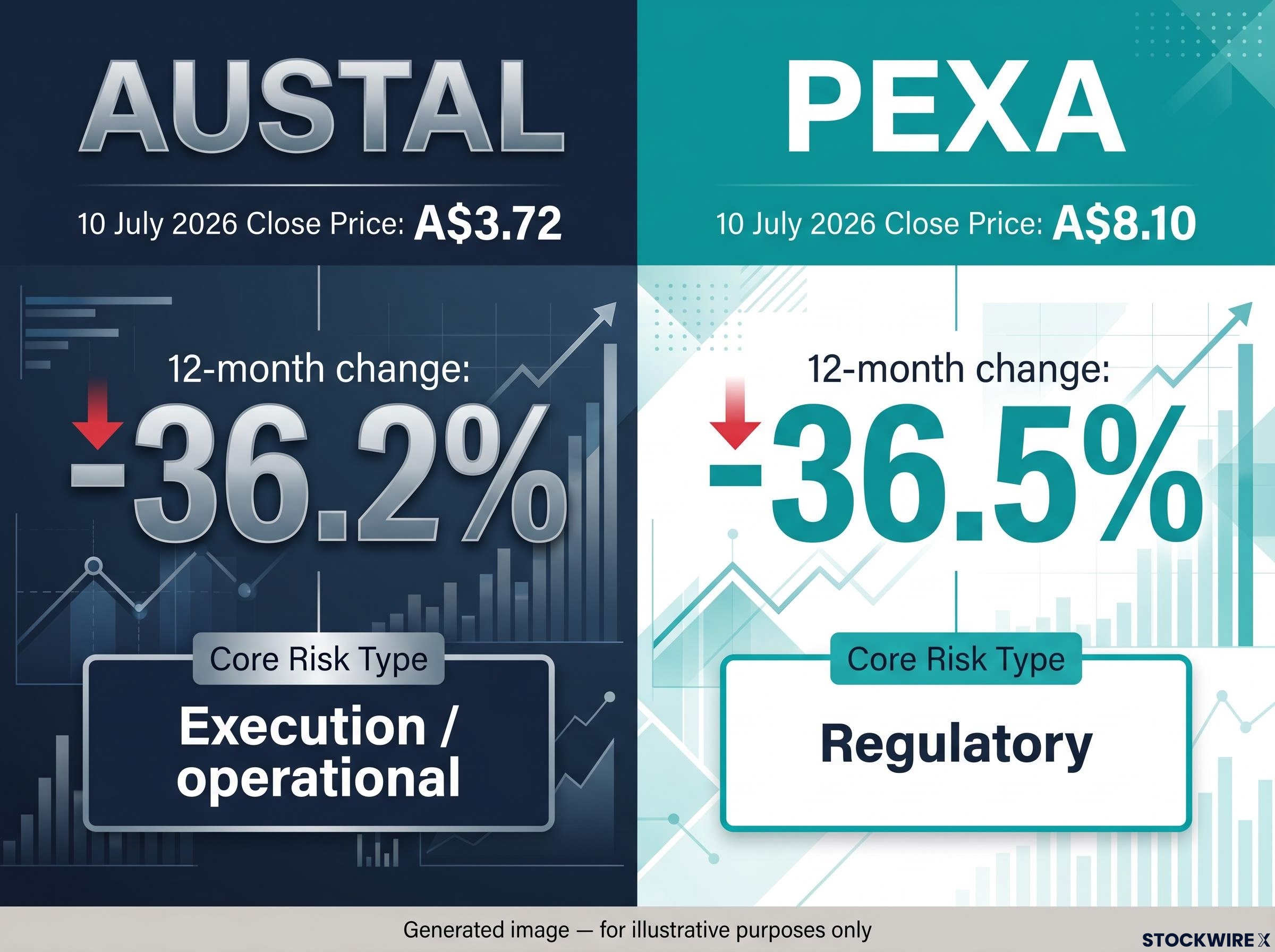 Tale of Two Drawdowns: Austal vs PEXA