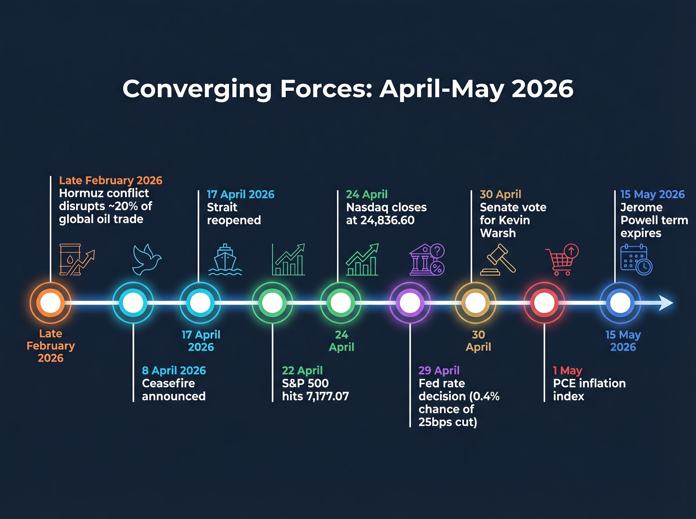 Timeline of Market and Geopolitical Convergence
