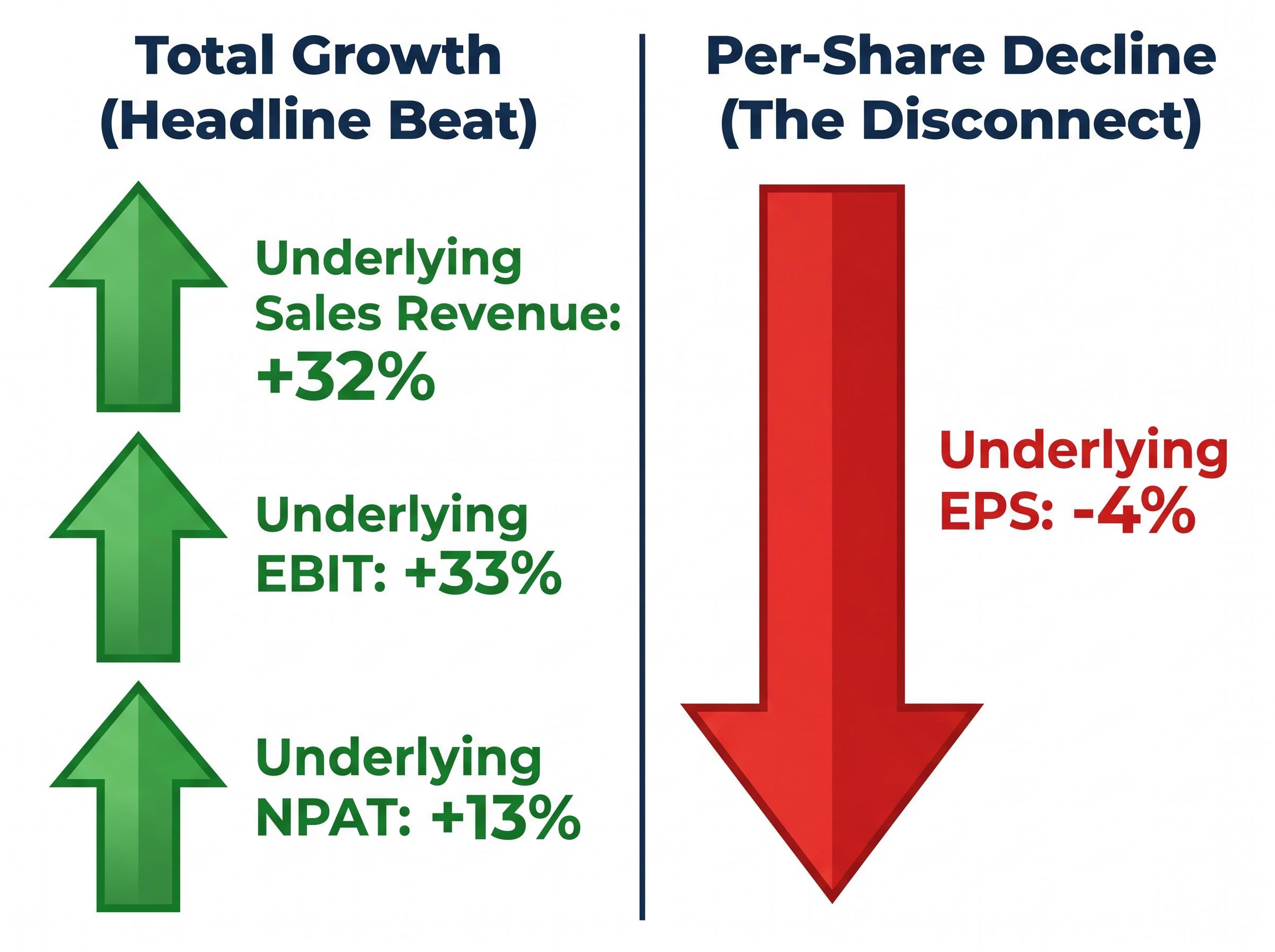 The Elders H1 FY26 Growth Disconnect