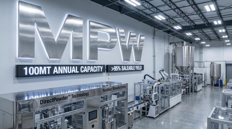 Metal Powder Works Hits 100-Tonne Capacity With 95% Yield Beating Industry by 2x