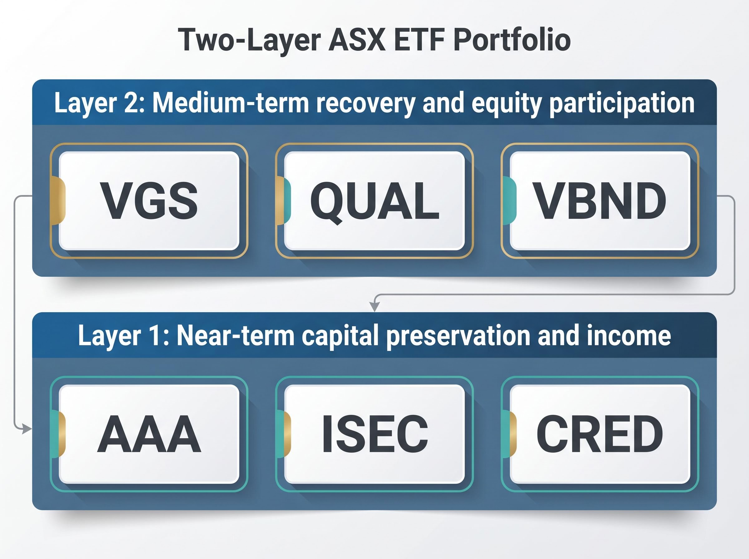 Two-Layer ASX ETF Transition Portfolio