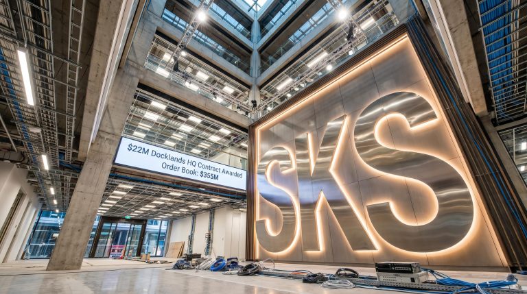 SKS Technologies Lands $22M Docklands HQ Deal Lifting Order Book to $355M