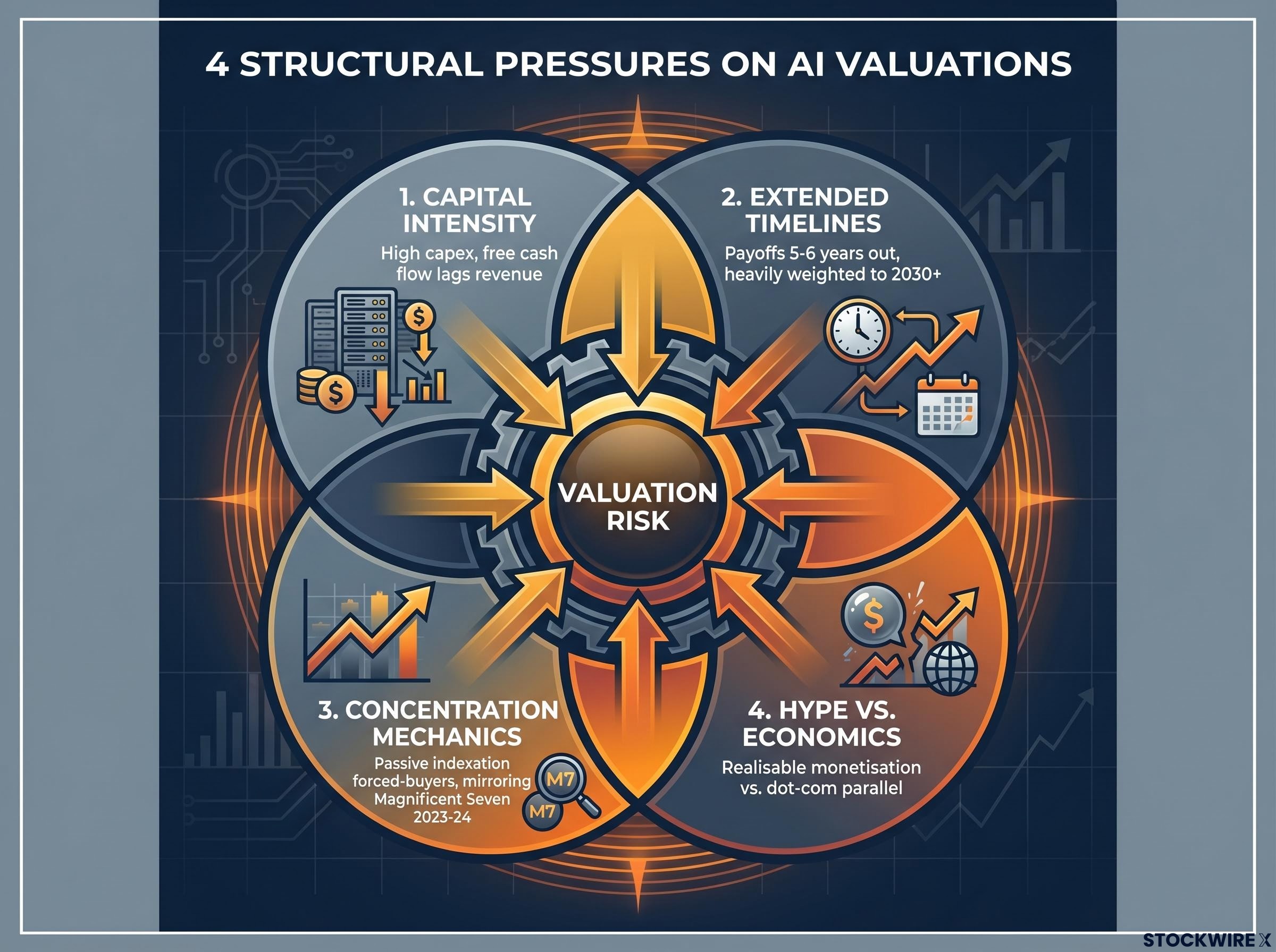 Four Structural Pressures on AI Valuations