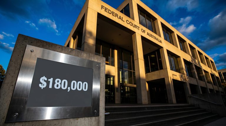 Federal Court of Australia entrance with ASIC enforcement penalty figure, illustrating ASIC enforcement priorities for ASX investors