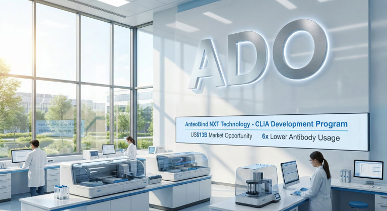 AnteoTech Partners Global Firm to Target US$13B CLIA Diagnostics Market