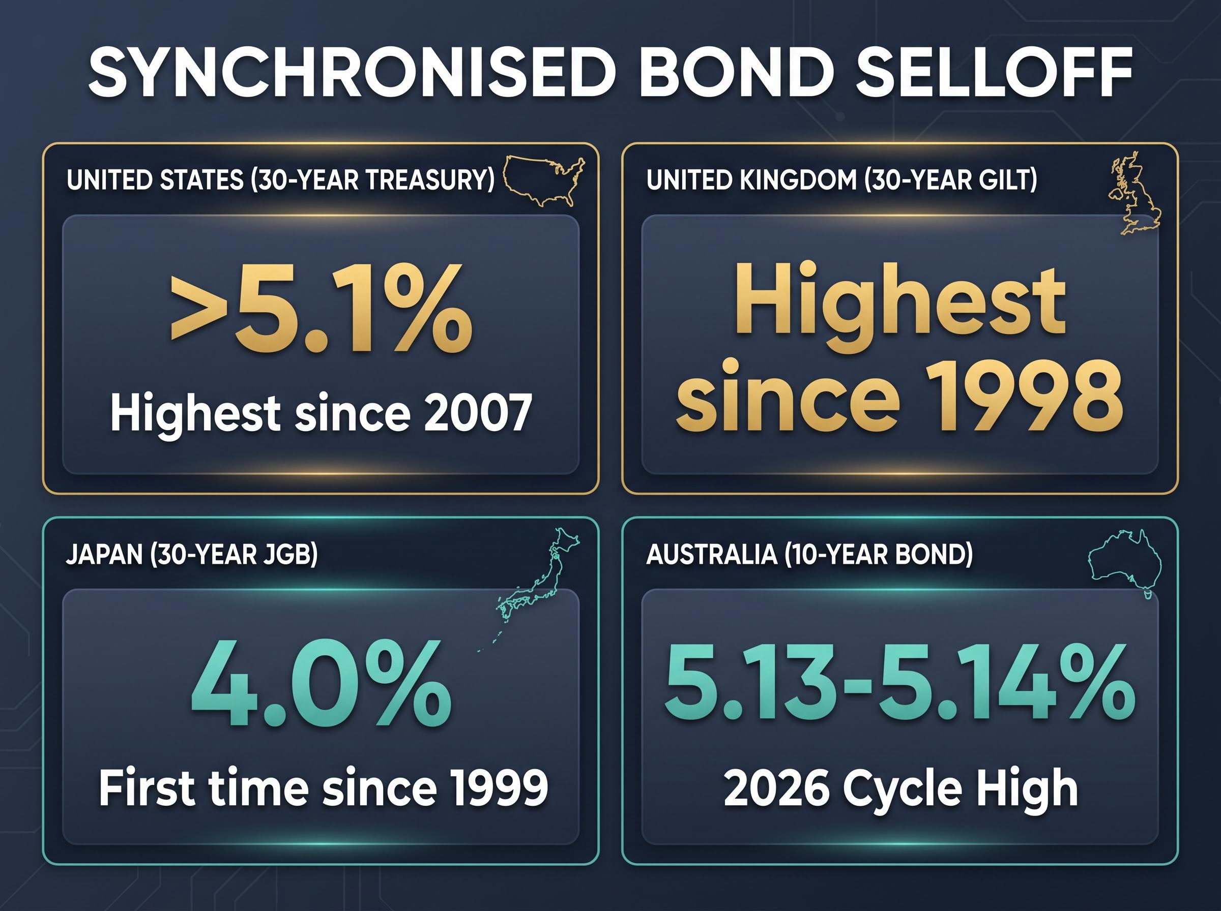 Synchronised Global Bond Repricing Milestones