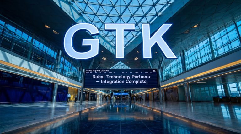 GTK display at airport