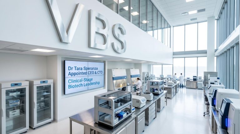 Vectus Biosystems Appoints Dr Tara Speranza as CEO and CTO Effective May 2026