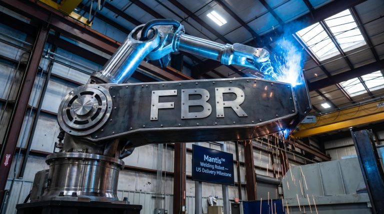 FBR Ltd Secures $300K Director Loan for Mantis Welding Robot