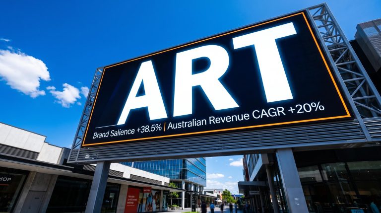 Large outdoor billboard advertisement