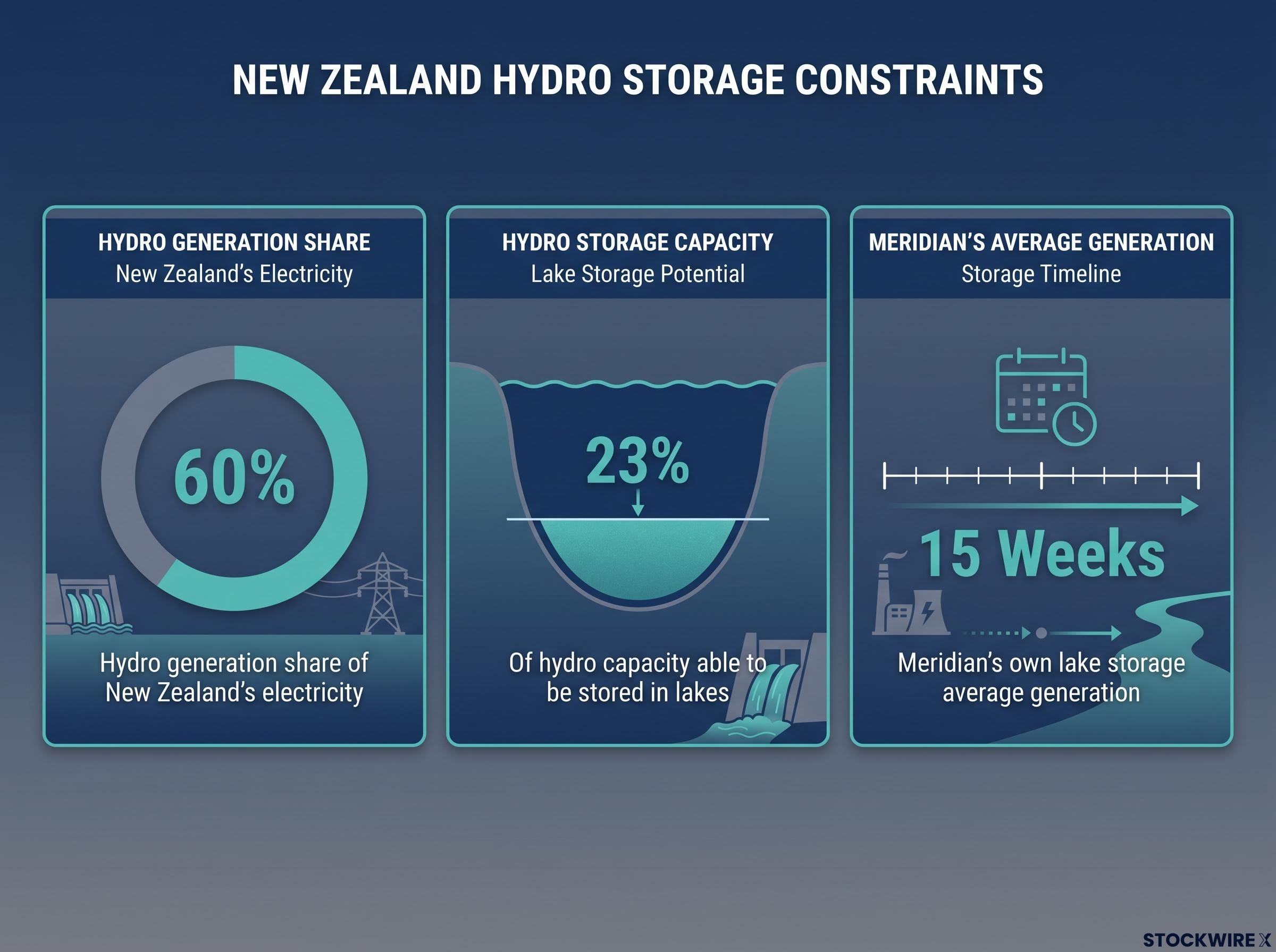 New Zealand Hydro Storage Constraints