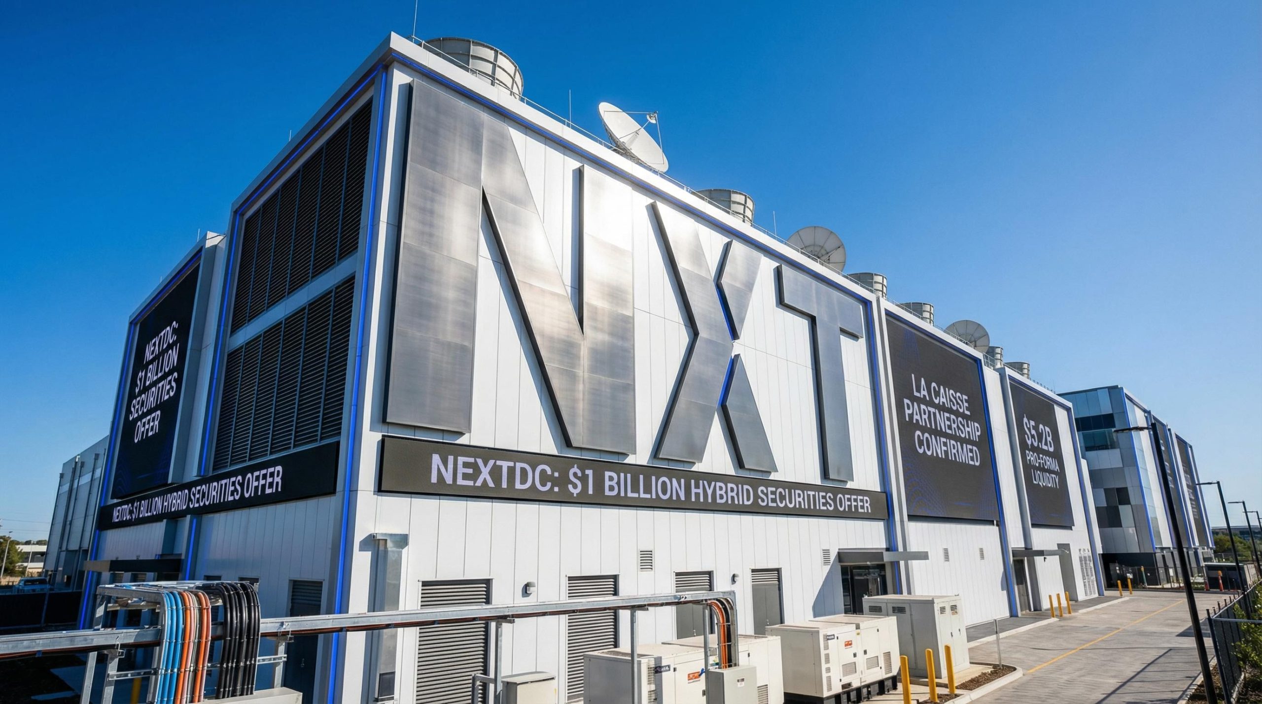 Large industrial facility exterior