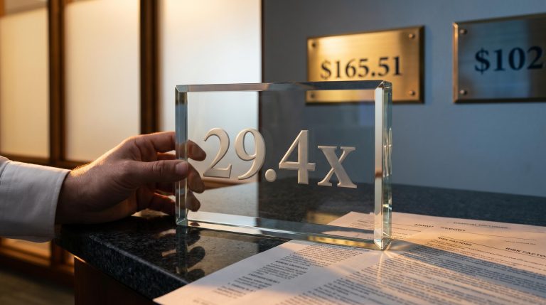 CBA share price premium scrutinised — 29.4x PE glass block refracts $165.51 vs $102 fair value gap