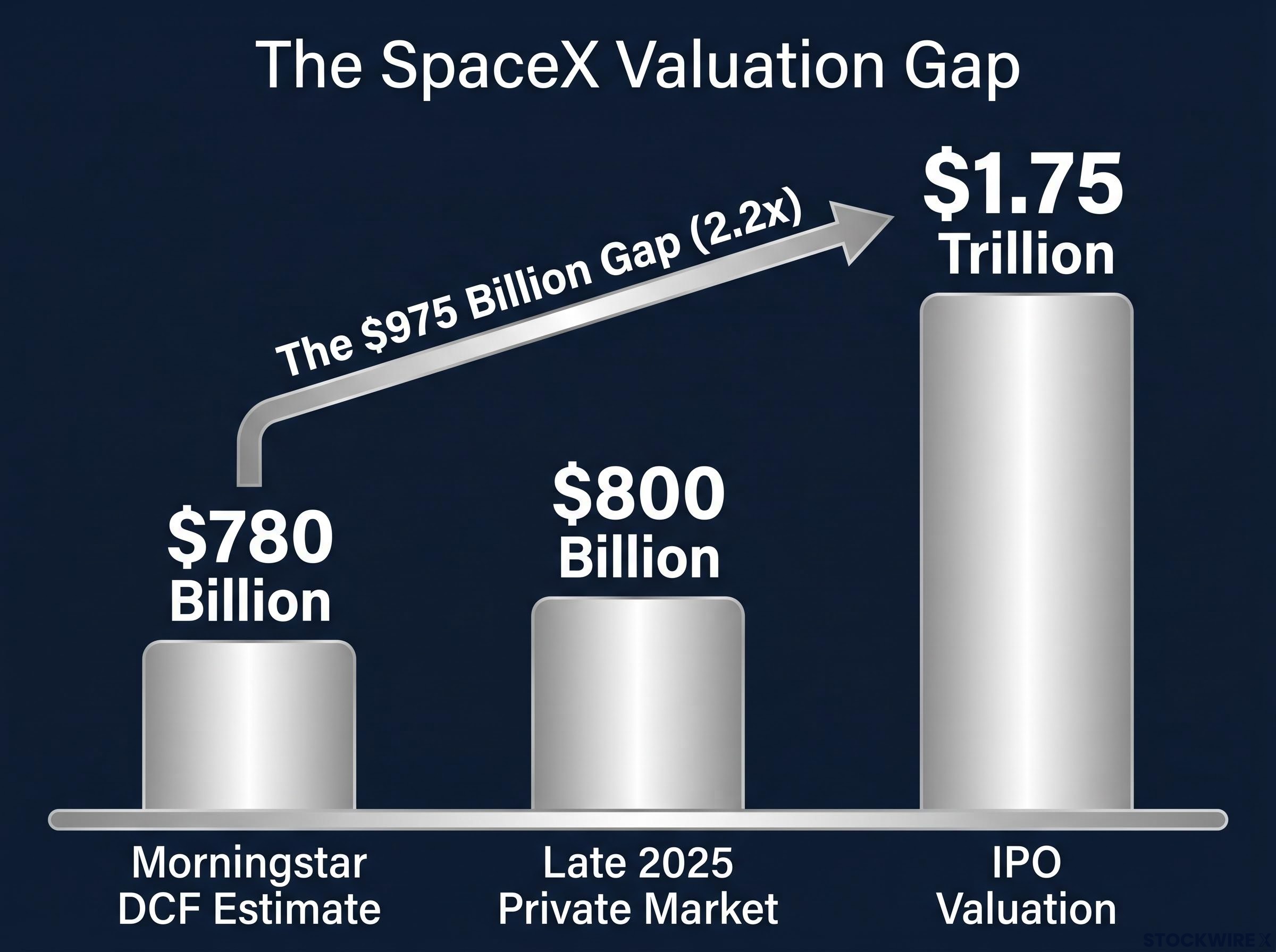 The SpaceX Valuation Gap