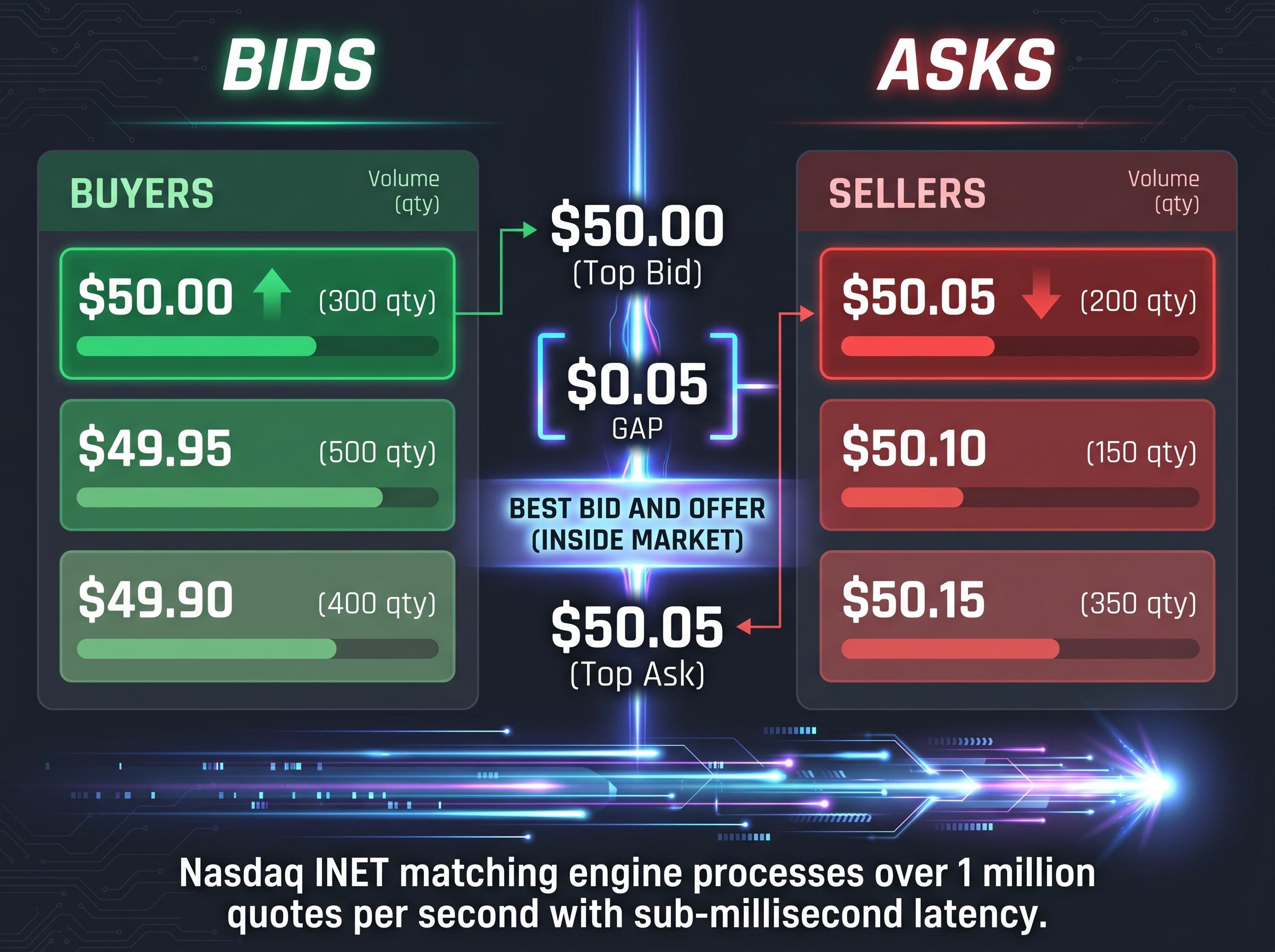 Inside the Order Book: How Bids and Asks Match