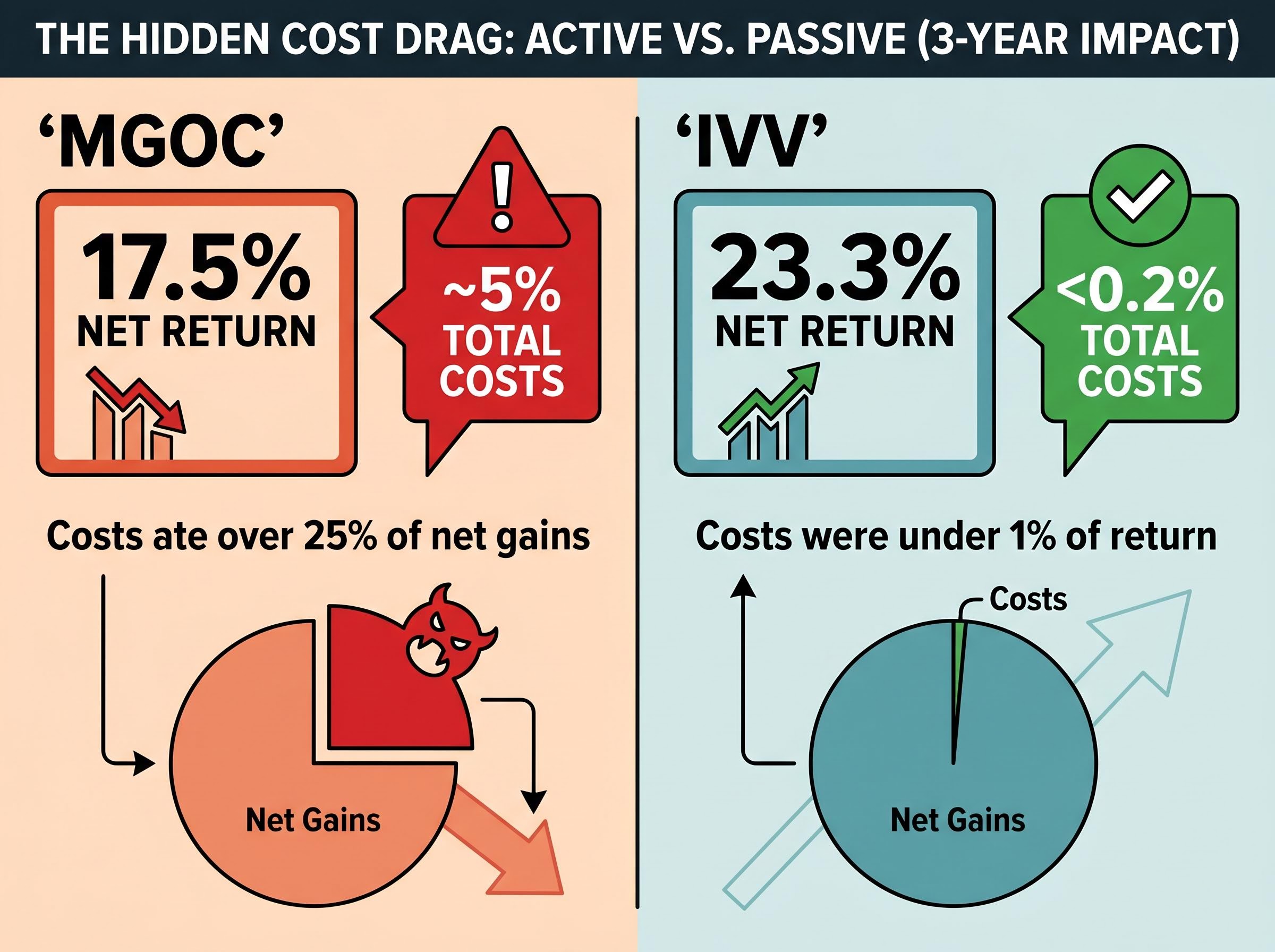 Cost Impact Analysis: MGOC vs. IVV