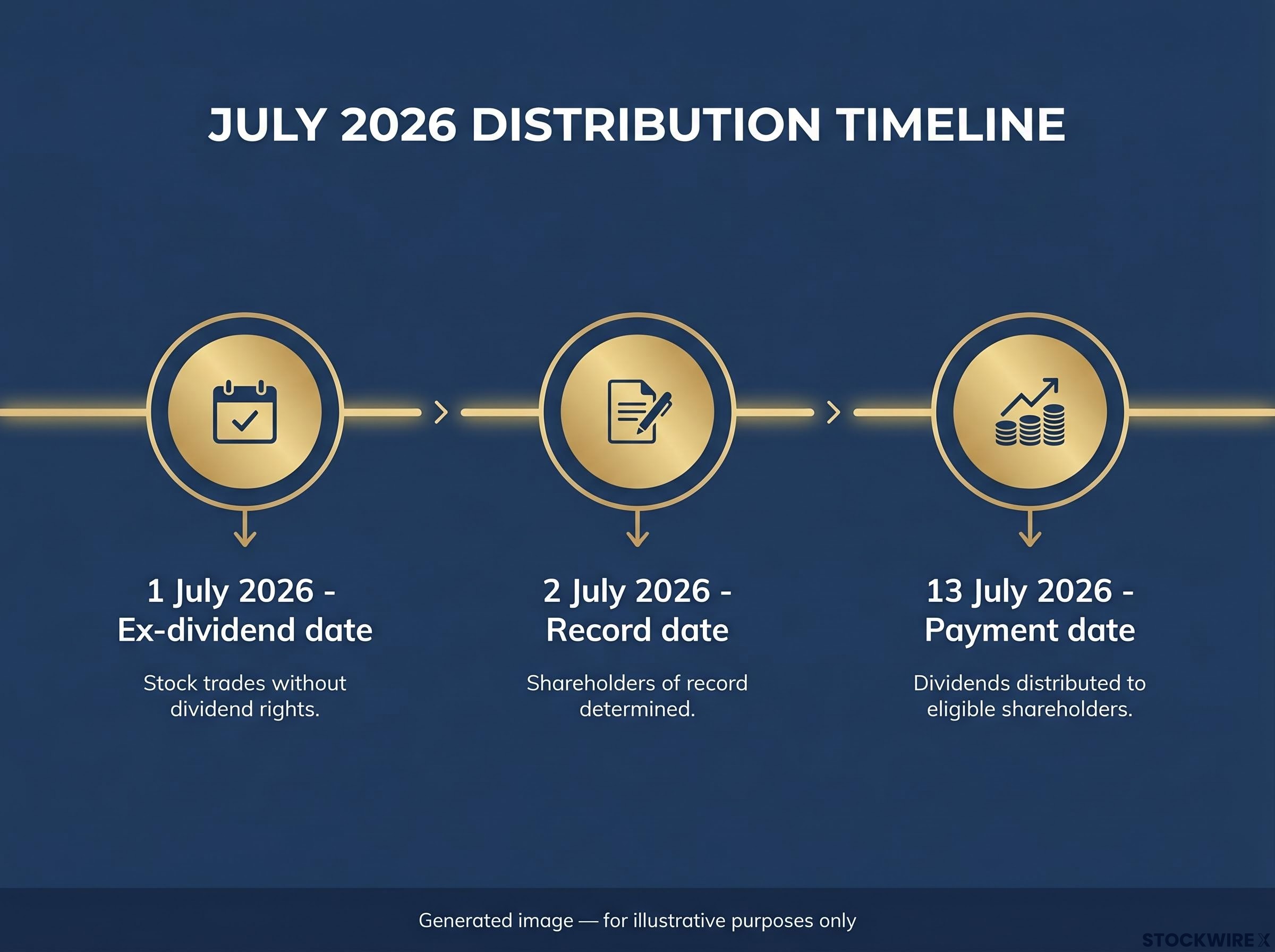 July 2026 Distribution Timeline