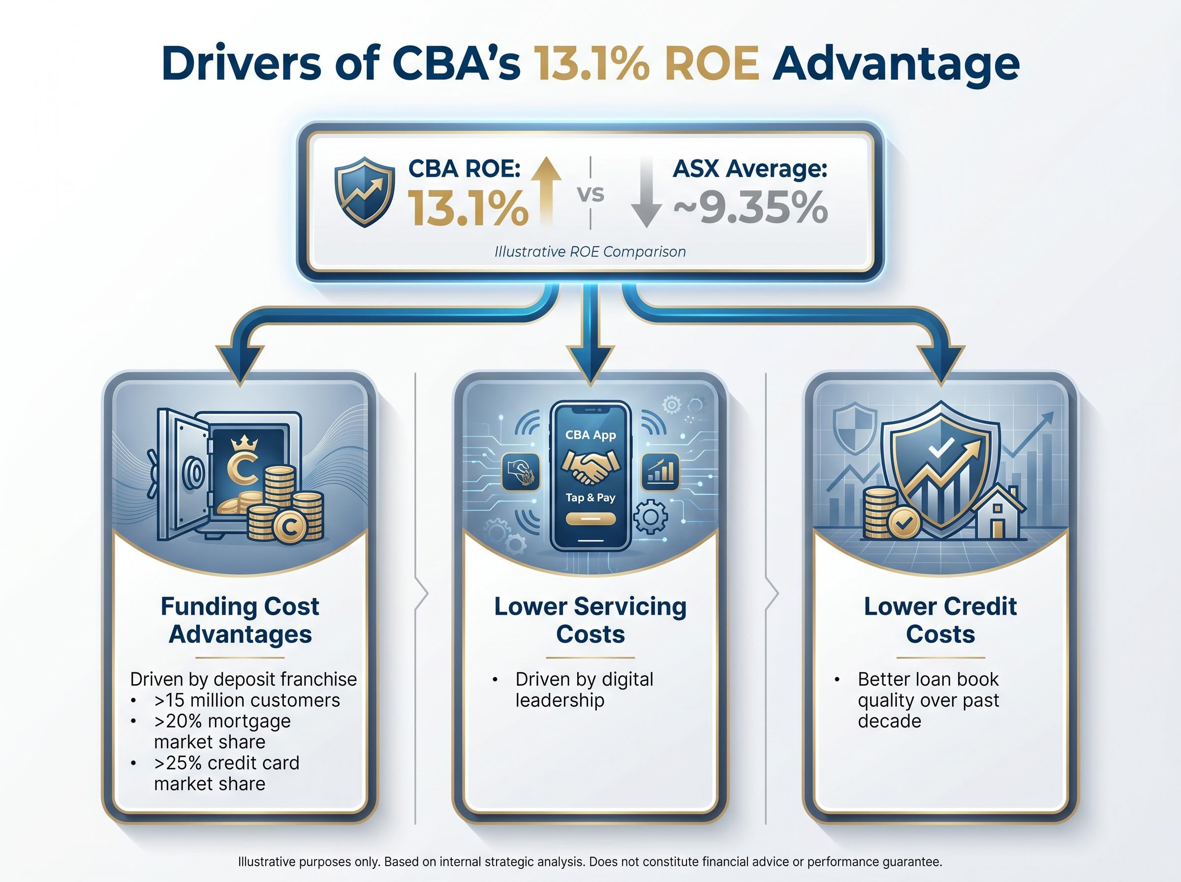 CBA's Structural ROE Advantages