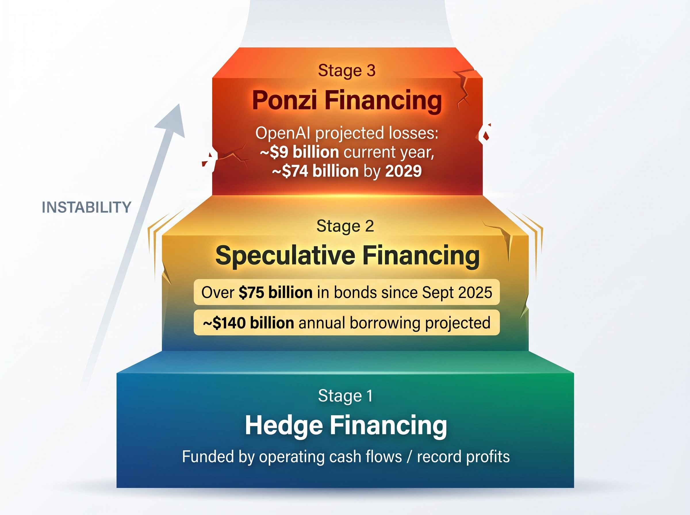 Minsky's Stages of Financing Applied to the AI Cycle