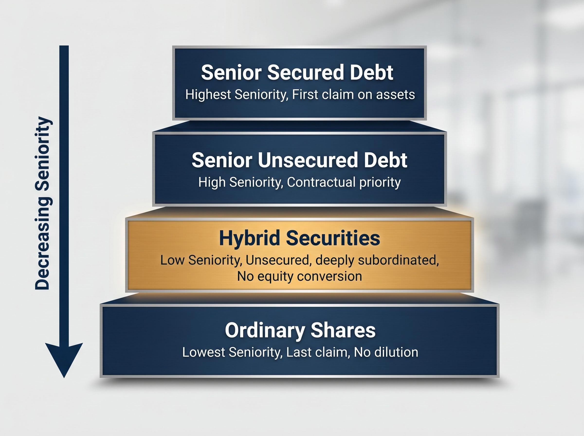 NextDC Capital Stack Hierarchy