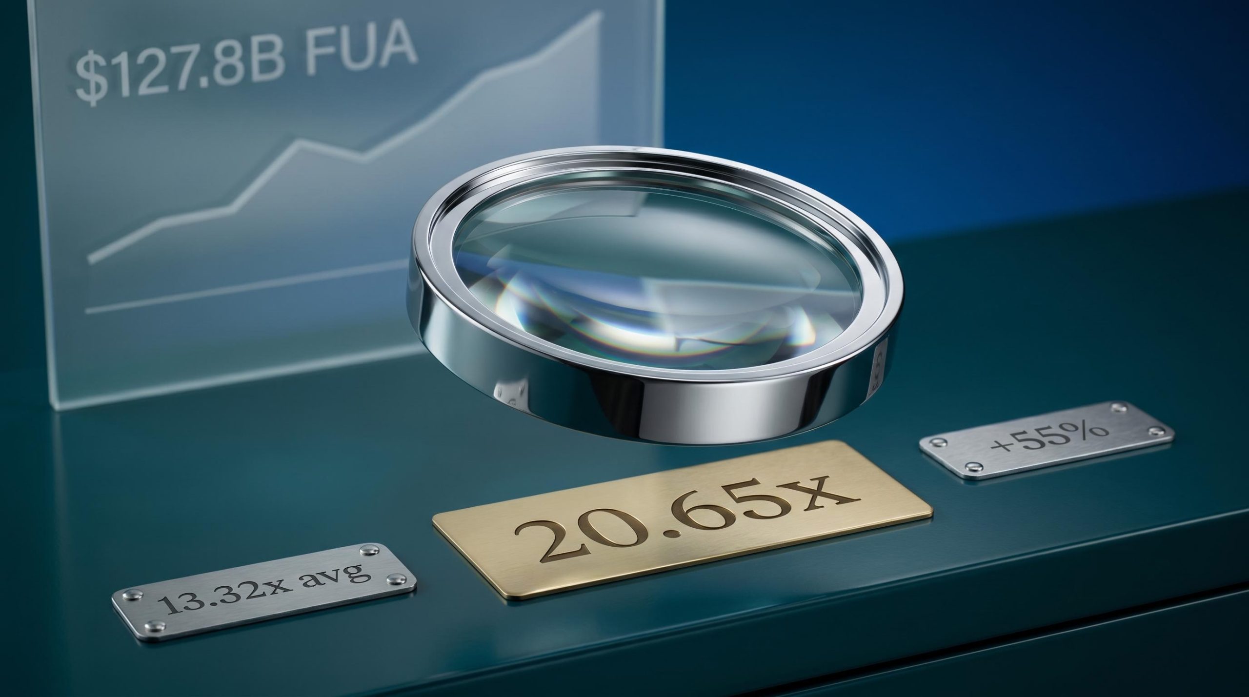 Magnifying glass over HUB24 P/S ratio of 20.65x — ASX growth stocks valuation analysis