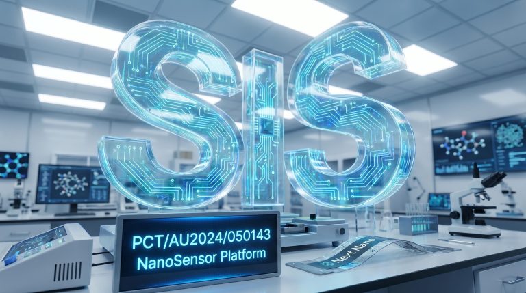 High-tech laboratory scene
