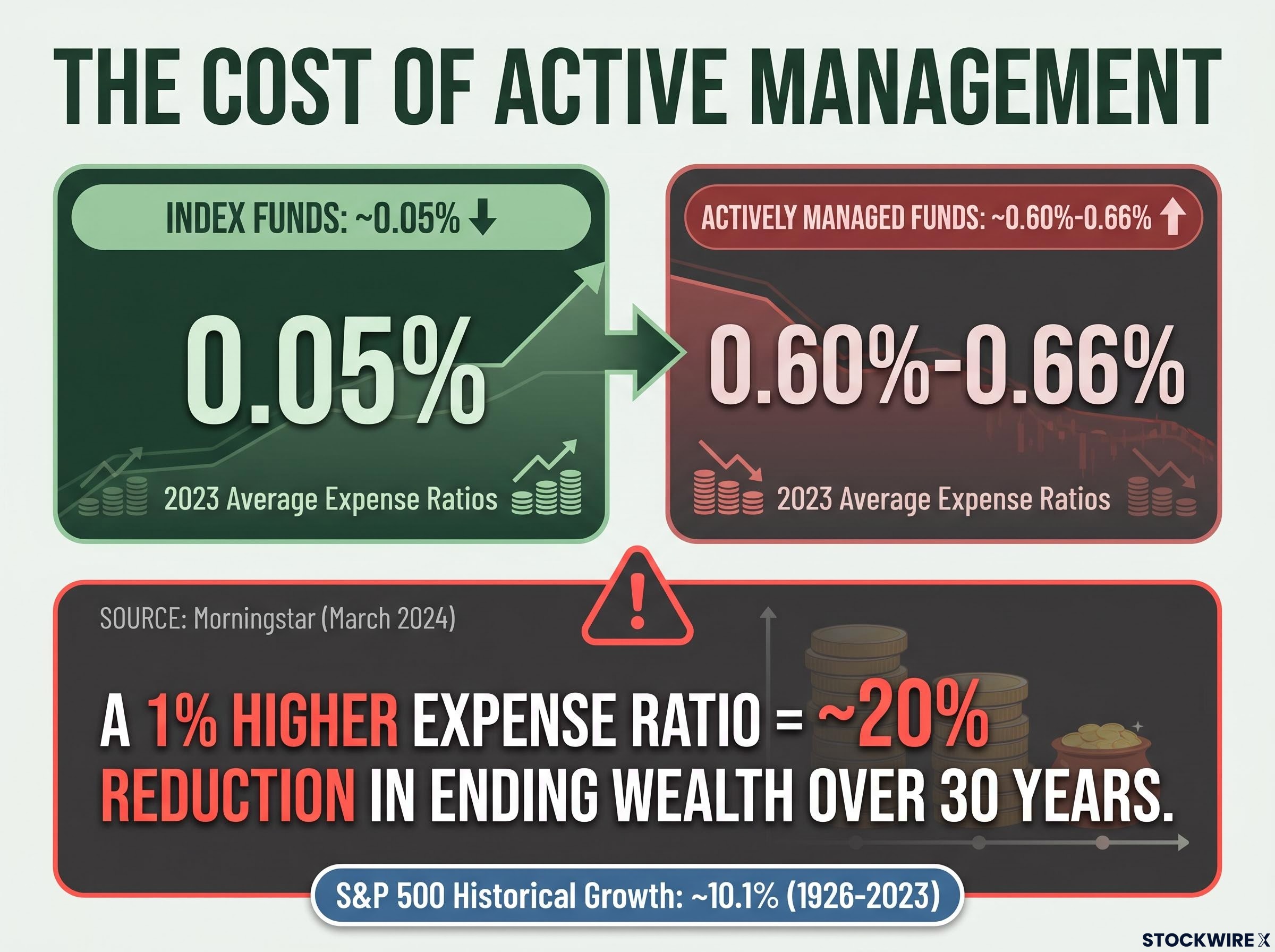 The Long-Term Cost of High Fees